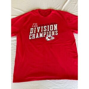 2018 AFC West division champions KC NFL proline Size XL T shirt